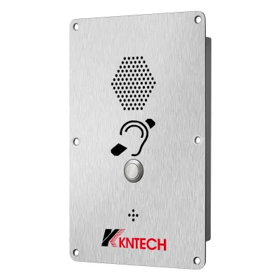 Manufacturer Good Price Railway Telephone Emergency VoIP Intercom with Induction Loop Passenger Help Point KNZD-09IPIL
