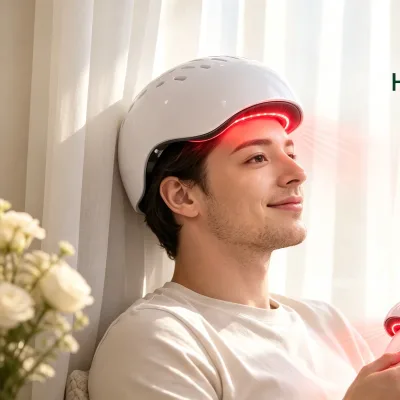 500 Diodes Hair Growth Red Light Therapy Helmet Hair Infrared Red Light Therapy Equipment