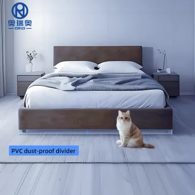 Adjustable Plastic Barrier Stand for Use As an Under Couch Blocker Bed or Sofa Toy Blocker for Furniture Purpose