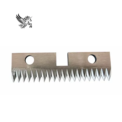 New HSS Ceramic Cutter Blades Serrated Cutting Blade for Packaging Paper Bag Machine Toothed Blade Wrap Notch Serrated Blade