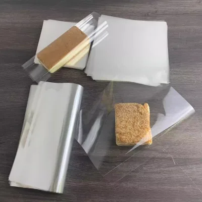 Wholesale Food Grade Candy Cellophane Wrapping Sheet Clear 25cm X 25cm Twist Cellophane Wrapper