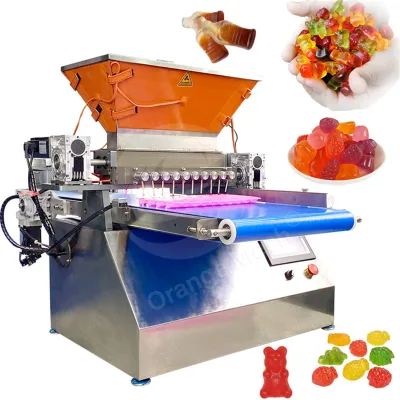 Palm Sugar Hand Depositor Semi Automatic Lab Scale Candy Molder Mini Gummy Bear Make Machine Supplier