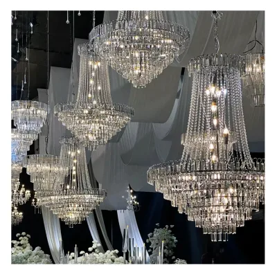 Luxury Modern  Simple American Creative Modern Decorative Crystal Chandelier LED Pendant Light
