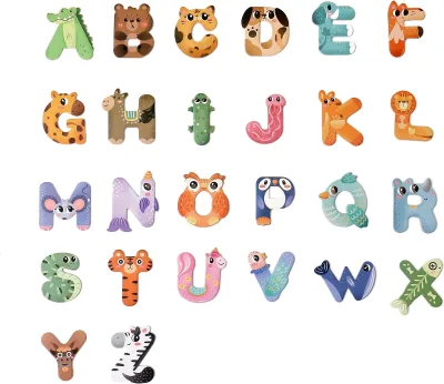 Hot Sale Magnetic Letters for Classroom Whiteboard Alphabet Magnets 26 Uppercase Letters Educational Toy Set for Kids