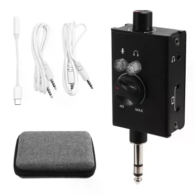 DJ Console Mixer Live Streaming Adapter Output Devices Smartphones Laptops PC Etc Conversation Karaoke Recording Made China PZZW