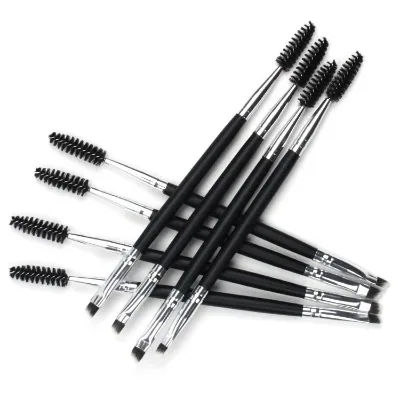 Beautiful Double End Mascara Wands Eyelash Brushes Eyebrow Brush for Lashes Extension Cleaning