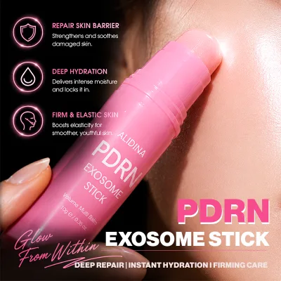 B PDRN Pink Collagen Volume Multi Balm Stick Hydrating Balm Eye Cream Make up Base & Moisture Stick with Exosom