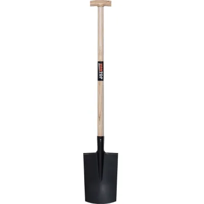 72319 Yutong Garden Tools Farming Tools French type spade garden shovel with wooden handle