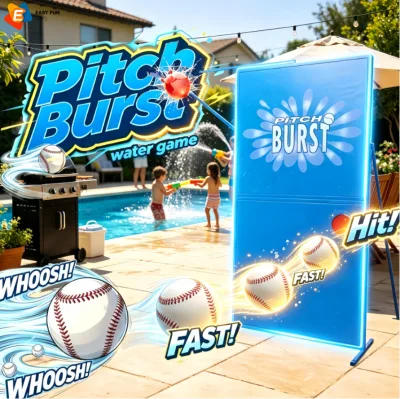 Factory Customized Color Logo Pitch Burst Water Balloon dunk tank with CE ROHS for Water Park Rental