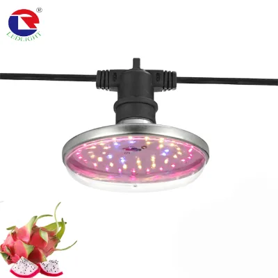 E27 15W IP54 Waterproof Aluminium LED Grow Bulb Light