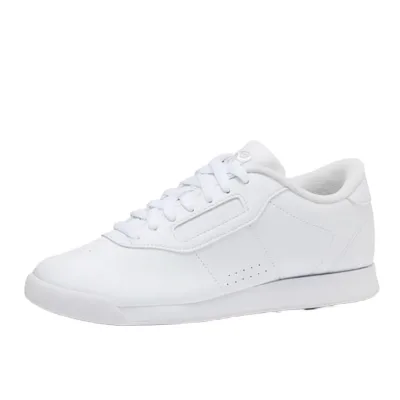 D-08 OEM Raabok White PU Leather Sneakers Low Top Sports Breathable Flat Casual Skate Shoes Men Women Cheerleading Dance Shoes