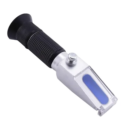 New Design Handheld Blood Plasma Serum Protein Clinical Veterinary Urine Refractometer Built-in ATC (OEM Packaging Available)