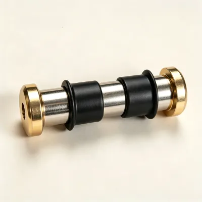 Diesel coach Heavy Truck Suspension Reverse Shaft Pin With Rubber Bushing for New Steyr Chassis Repair Spare Parts