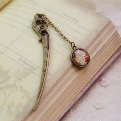 Creative Retro Metal Bookmark Thoughtful Gift for Book Lovers