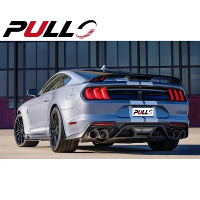 New High Quality Car BodyKit for Ford 2018-2020 Mustang Update to GT500 Shelby Include Front and Rear Bumper Exhaust Pipe