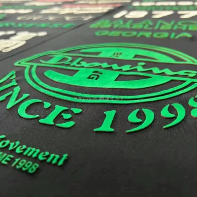 New Hot Sale ODM OEM 3D Moulding Silicone Heat Transfer Patches HTV Iron on Vinyl for Fabrics