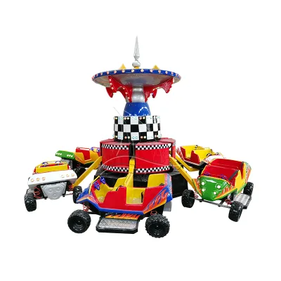 Factory Direct Cute Car Bounce Attraction with Safe Control System for Family Entertainment Center Car Ride