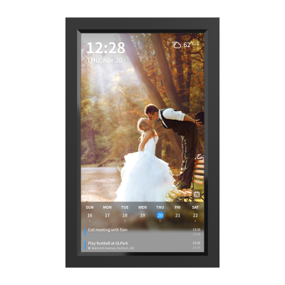 New Trend Electronic Frame 15.6 Inch FHD Touch Digital Frame Video for Advertising Screen and Display