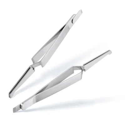 Dental Bracket Tweezers Orthodontic Reverse Action Serrated Dentistry Instruments Tweezers Plier for Teeth Care
