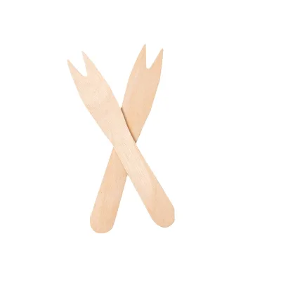 Food Grade Multi-size Factory Price Wooden Chip Forks Easy to Carry for Parties