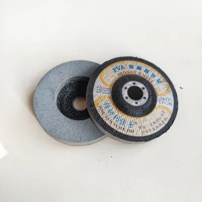 100mm round PVA Sponge Polishing Wheel Medium Hardness Abrasive Glass Grinding Sanding Wheel Grit Pattern for Stone Processing