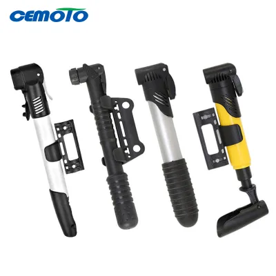 Shock Mtb Bike Hand Floor Pump Aluminium Alloy Bicycle Hand Air Pump Electric Bicycle Tire Pump