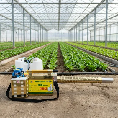 Goldsione GWD-100B Agricultural Disinfection Sprayer Gasoline Engine Hot Mist Generator 15L Tank High Efficiency Battery Start 1