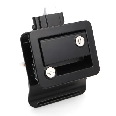 Key Unlock Outdoor Camper Trailer RV Caravan Lock Motor RV Entry Door Security Pull Handle Vehicle Paddle Door Lock