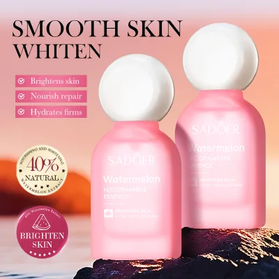 OEM SADOER Private Label Wholesale Watermelon Niacinamide Skin Face Serum Smoothing and Nourishing Serum Facial Skincare Serum