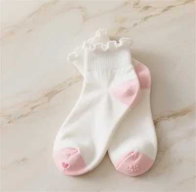 Manufactory Newborn Baby Socks Solid Socks Cartoon Anti Slip Baby Girls Boy  Cotton Socks