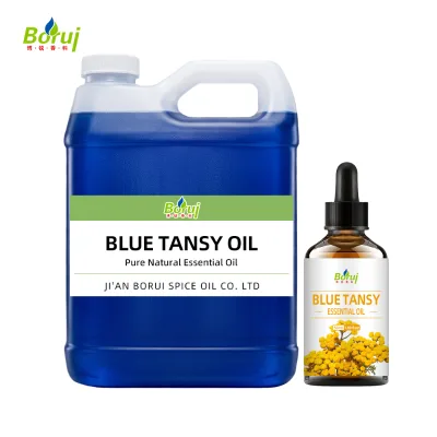 Wholesale Price Natural Raw Blue Tansy Essential Oil Bulk for Skin Body Care