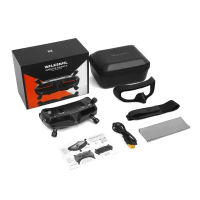 Walksnail Avatar HD Goggles X Digital HD 1080P Time Traveler FPV Glasses Antennas Airplane Competition for RC FPV Racing Hobby
