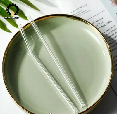 4pcs Set Elegant Flower-Themed Drinking Glasses with Durable Glass Straws