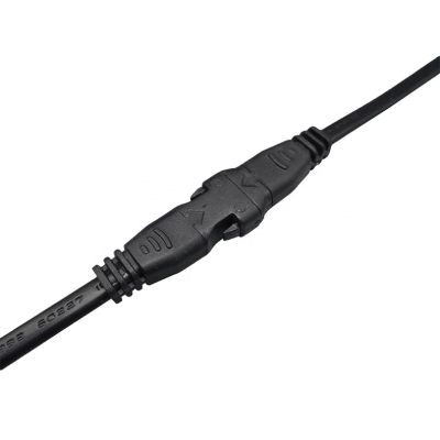 Male and Female Plugs Power Cord Cable 2*0.5mm2 DC Electrical Wire Harness Cable Connector