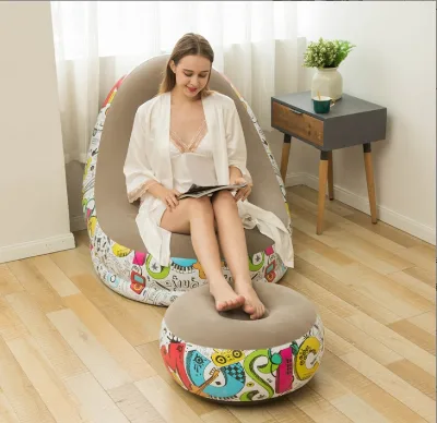 Hot Wholesale CE Standard Eco Friendly PVC Inflatable Chair for Camping