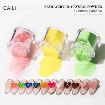 Acrylic Powder Set Wholesale Custom Logo Acrylic Nail Supplies Private Label High Quality 3d Cover Clear Nail Dip Acrylic Powder
