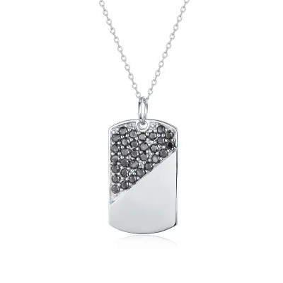 Hot Selling 925 Sterling Silver Pendant Charm for Men Custom Necklace by Manufacturers Fine Pendants Charms