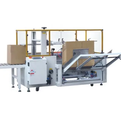Carton Erecting Bottom Tape Sealer Manufacturer,Factory Price Carton Former Sealing Machine,Case Open Tape Sealer Machine Price