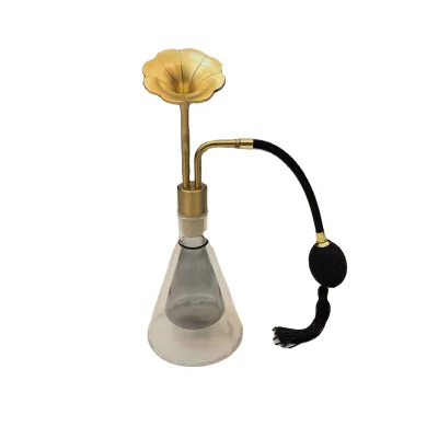 Scent Diffuser Perfume Bar Dispenser Aroma Atomizer Brass Nozzle Glass BPA Free Alcohol Free Handcrafted Eco-Friendly