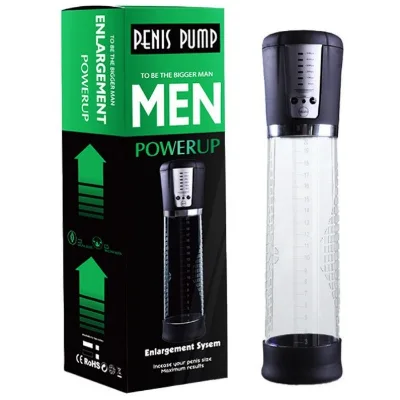 Automatic Electric Penis Pump with Vacuum Erection Feature Mens Penis Extender for Penis Enlargement Silica Sex Vibrator
