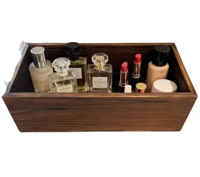 Polished Eco-Friendly Wood Tea Bag Organizer Christmas Tea Bag Holder with Eco-Friendly Feature