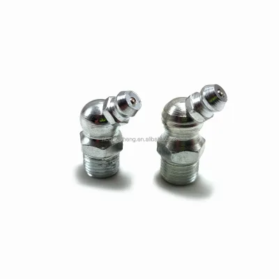Industrial Use Zinc Plated Straight 45 90 Degree 45° 90° Grease Nipple 4500 PSI Working Pressure