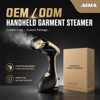 OEM ODM Portable Handle Garment Steamer 1700W Vertical Steam Dry Iron 360ml Removable Water Tank Stainless Steel Soleplate