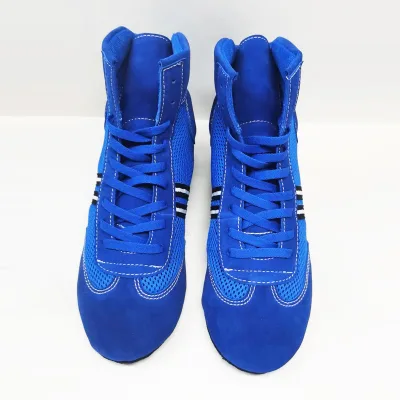 Woosung Professional Low Price High Quality Men Sports Training Sambo Wrestling Shoes