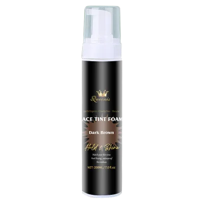 4 Colors Long Lasting Color Waterproof Fast Drying Premium Hair Styling Lace Tint Foam Match Your Skin Tone for Lace Wig
