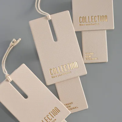 Customized Clothing Tags - Simple Men's and Women's Clothing Labels - Customized Clothing Tags for Free Design