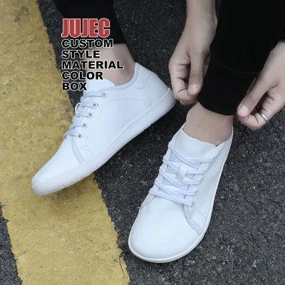Custom Casual Men's Sport Shoes Sneaker Extra Wide Toe Box Shoes Zapatos Deportivos Para Correr Factory Wholesale Barefoot Shoes