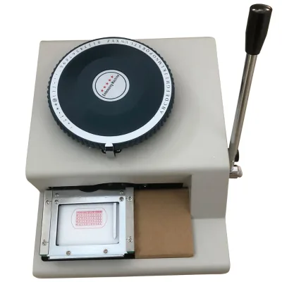 DGRUIDA Manual Metal Stainless Steel Dog Tag Embosser MD-13