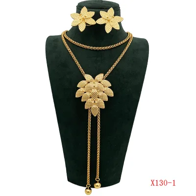 X130 Long Chain Necklace with Custom logo Pendant for Sweater Chain China Factory Wholesale
