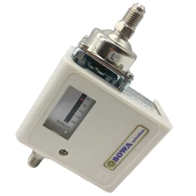 3~200kPa Adjustable Differential Pressure Switch Is Used to Protect 20m Head Pump in Chilled or Cooling Water Loops in HVAC/R